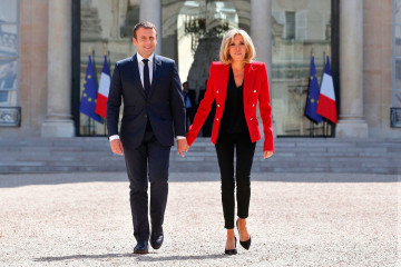 Brigitte Macron фото
