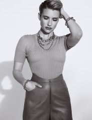 Emma Roberts for Grazia Magazine USA, December 2023 фото №1383137