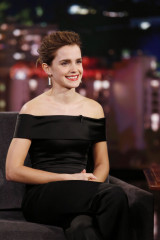 Emma Watson Appeared on Jimmy Kimmel Live  фото №945969