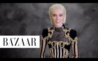 Блондинка Коко Роша в рекламе париков Balmain Hair Couture