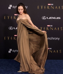 Angelina Jolie-Marvel's "Eternals" World Premiere фото №1317025