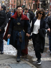Benedict Cumberbatch - 'Doctor Strange' On Set in New York 04/02/2016 фото №1244619
