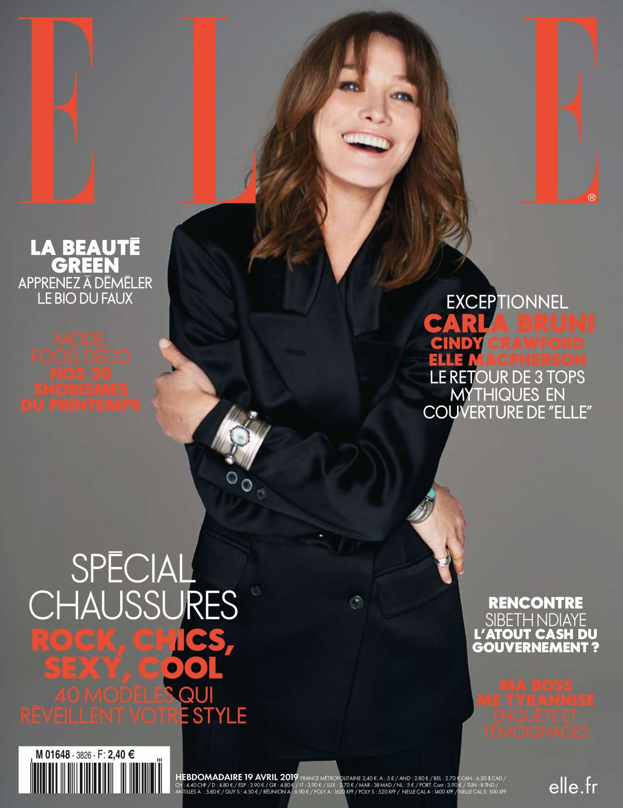 Carla Bruni Carla Bruni Elle France