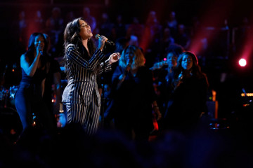 DEMI LOVATO Performs at The Voice Live Finale 12/19/2017 фото №1023982