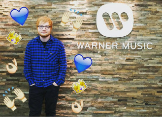 Ed Sheeran - 'Warner Music' February 2017 фото №1176787