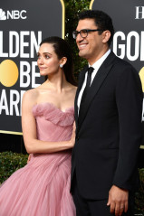  Emmy Rossum with husband - The 76th Annual Golden Globe Awards - Arrivals фото №1133708