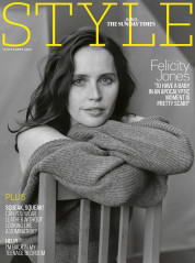 Felicity Jones by Ben Weller for The Sunday Times Style // Dec 2020 фото №1285189