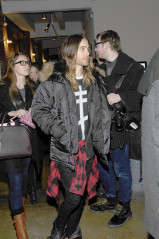 Jared Leto - Jeremy Scott Show at Mercedes-Benz Fashion Week in NY 02/12/2014 фото №1316956