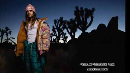 Jared Leto by Jimmy Chin for The North Face & Gucci Campaign (2021) фото №1287486