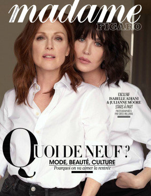 Julianne Moore and Isabelle Adjan in Madame Figaro, France August 2018 фото №1093751