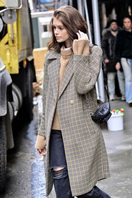 Kaia Gerber - Out in New York фото №1146469