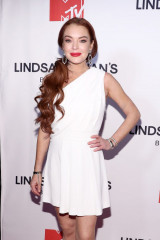 Lindsay Lohan – MTV’s “Lindsay Lohan’s Beach Club” Premiere Party in NYC 01/07/2 фото №1133813