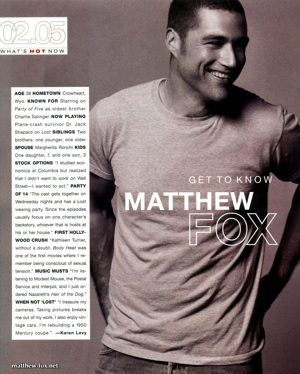Мэтью Фокс (Matthew Fox)