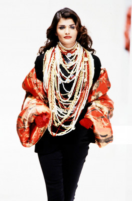 Helena Christensen for Dolce &amp; Gabbana RTW F/W 1992 фото №1386086