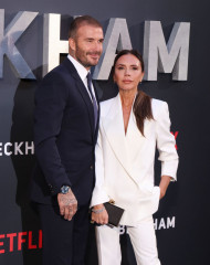 Victoria and David Beckham at Netflix Beckham UK Premiere in London 10/03/23 фото №1378362