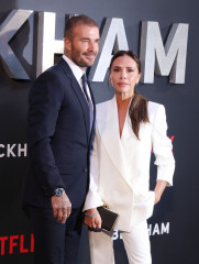 Victoria and David Beckham at Netflix Beckham UK Premiere in London 10/03/23 фото №1378361