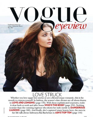 Фото 13784 к новости Айшвария Рай в журнале Vogue. Индия. Февраль 2011