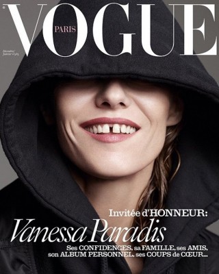 Фото 45588 к новости Ванесса Паради в парижском Vogue 