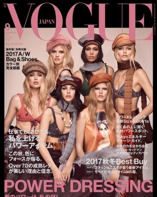 Фото 58993 к новости Топ-модели в японском Vogue 