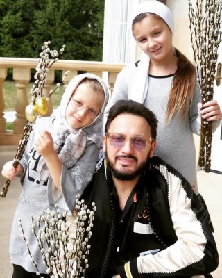 Стас Михайлов с детьми