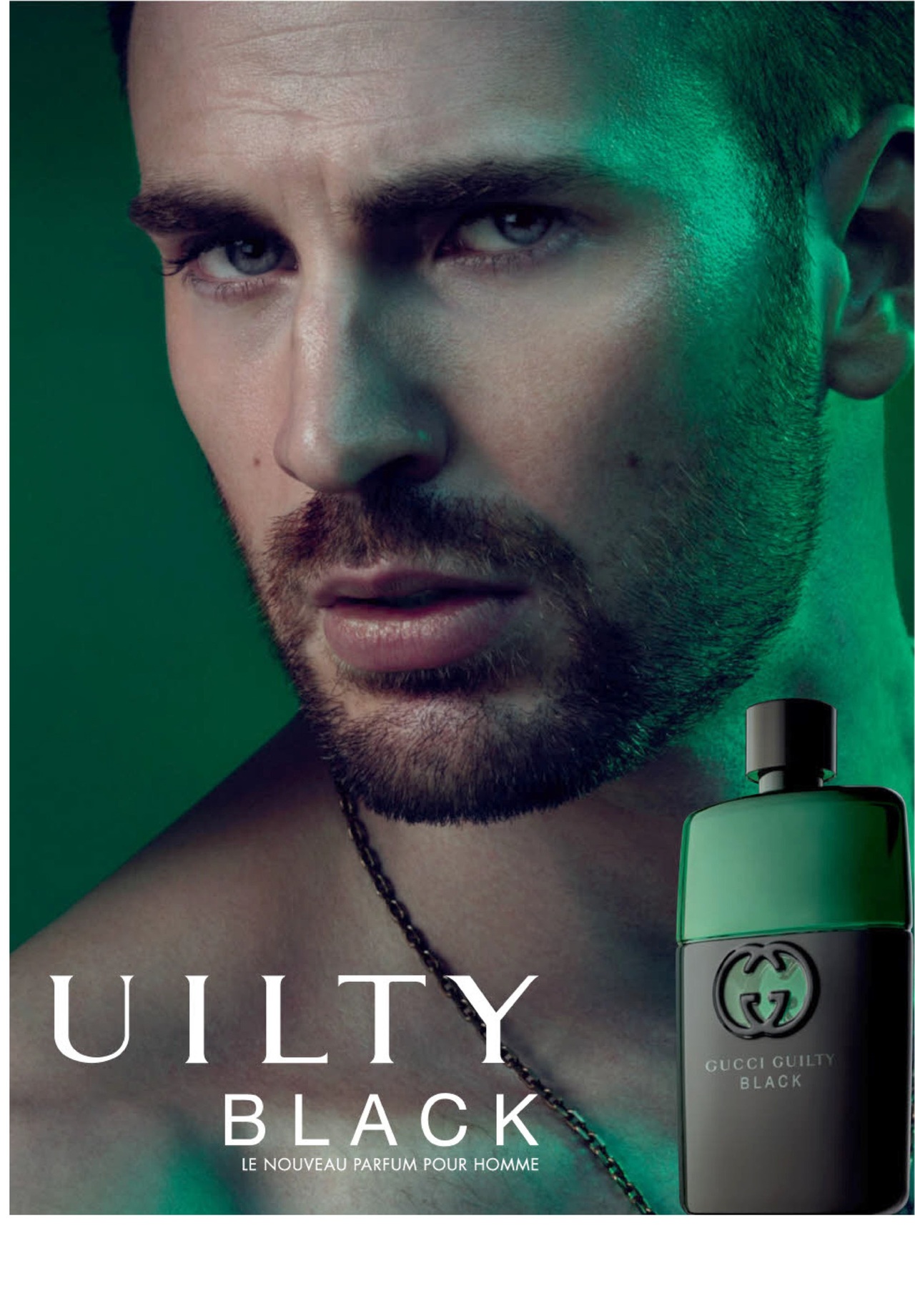 gucci guilty pour homme chris evans