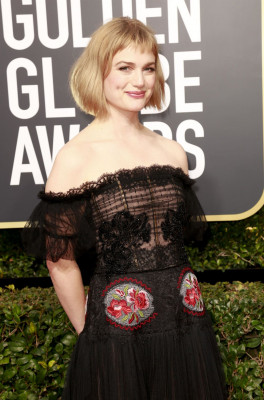 Alison Sudol at 75th Annual Golden Globe Awards in Beverly Hills 01/07/2018 фото №1066267