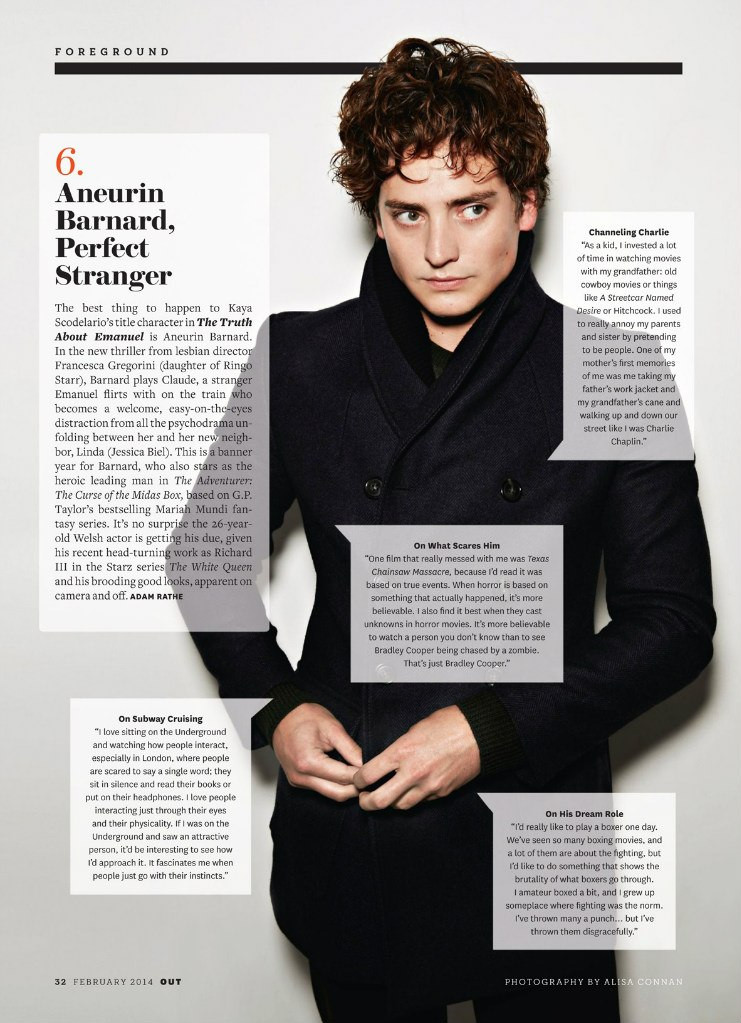 Анайрин Барнард (Aneurin Barnard)