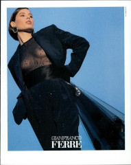 Carre Otis ~ Gianfranco Ferre SS 1989 by Herb Ritts фото №1404534