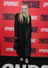 Dakota Fanning at the "Appropriate" Broadway opening night in NY 12/18/23 фото №1383495