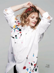 Drew Barrymore in Instyle Magazine, February 2018 фото №1027641