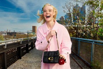 Elle Fanning ~ Coach FW 2024.25 by Elaine Constantine фото №1406956