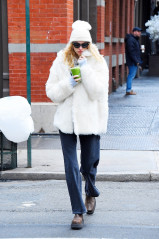 Elsa Hosk is seen on January 27, 2020 in New York City фото №1264681