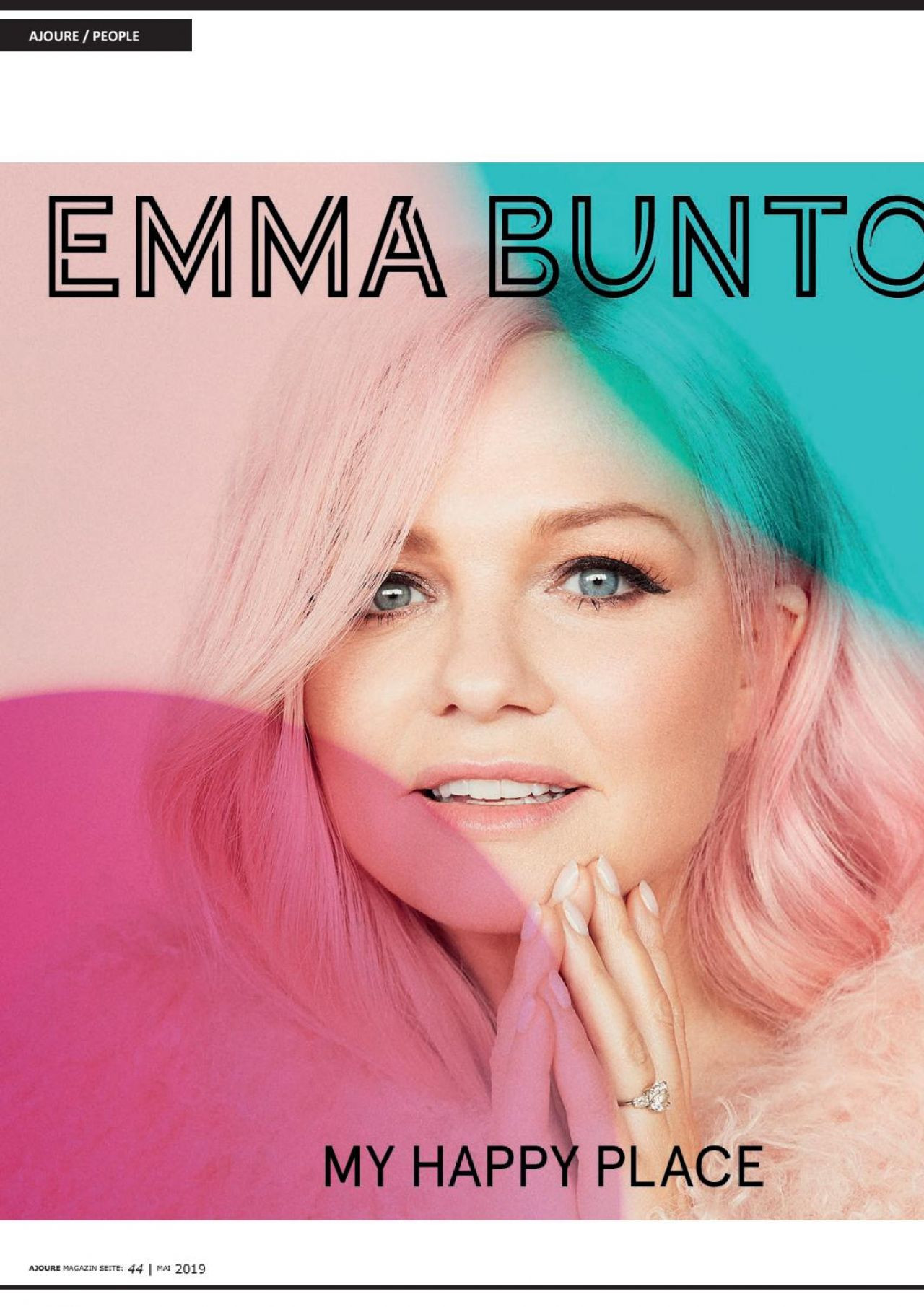 Эмма Бантон - Emma Bunton фото №1160286 - Emma Bunton – Ajoure Magazine