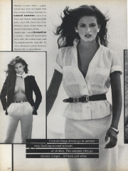 Patti Hansen, Janice Dickinson &amp; Gia Carangi for Vogue US May 1979 фото №1399665