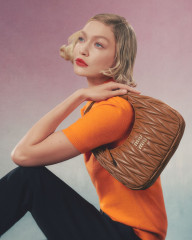 Gigi Hadid – for Miu Miu Handbag Campaign, April 2024 фото №1392880
