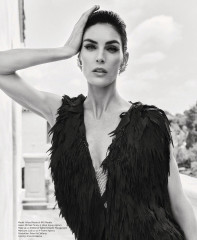 Hilary Rhoda for Harper's Bazaar Germany August 2024 фото №1399897