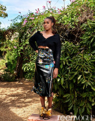 ISSA RAE for Teen Vogue, April 2020 фото №1260393