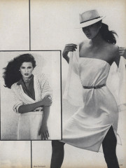 Patti Hansen, Janice Dickinson &amp; Gia Carangi for Vogue US May 1979 фото №1399670