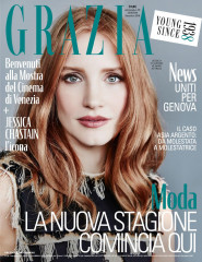 Jessica Chastain in Grazia, August 2018 фото №1095393