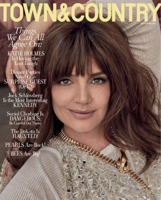 Katie Holmes for Town &amp; Country September 2024 фото №1401196