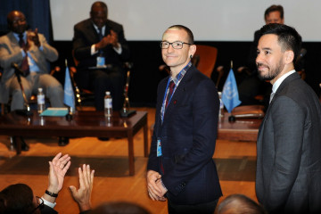 Linkin Park - United Nations Equator Prize Gala in New York 09/22/2014 фото №1251992