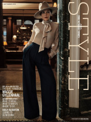 MAGGIE GYLLENHAAL fot The Sunday Times Style, September 2019 фото №1216279