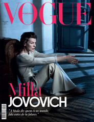 Milla Jovovich for Vogue Portugal December 2016 фото №1378671