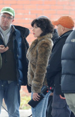 Scarlett Johansson - 'Under The Skin' (2013) On Set in Glasgow 10/24/2011 фото №1259433