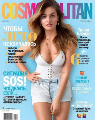 Thylane Blondeau on the Cover of Cosmopolitan Magazine, Russia July 2018 фото №1077726