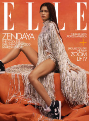 Zendaya by Micaiah Carter for ELLE || Dec/Jan 2021⁣ фото №1281419