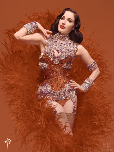 Dita Von Teese instagram post 792082