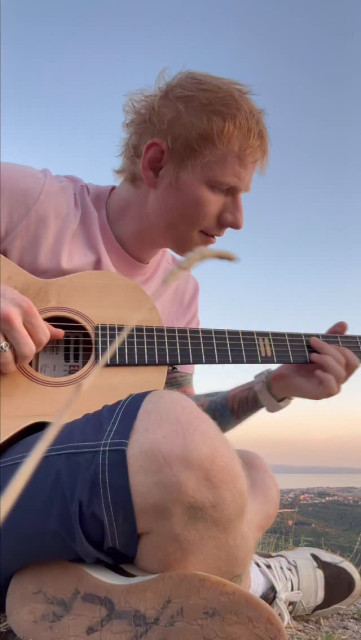 Ed Sheeran instagram post 789445