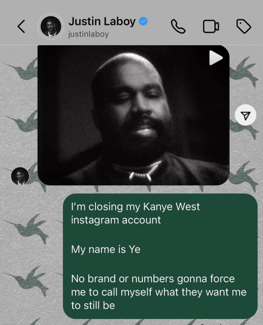 Kanye West instagram post 761257