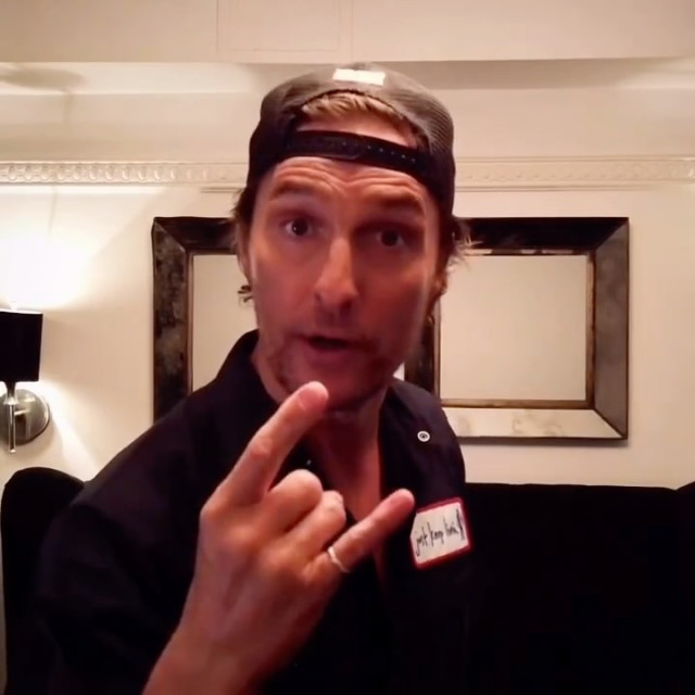 Matthew McConaughey instagram post 790278